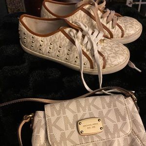 Michael Kors purse and Sneaker Set